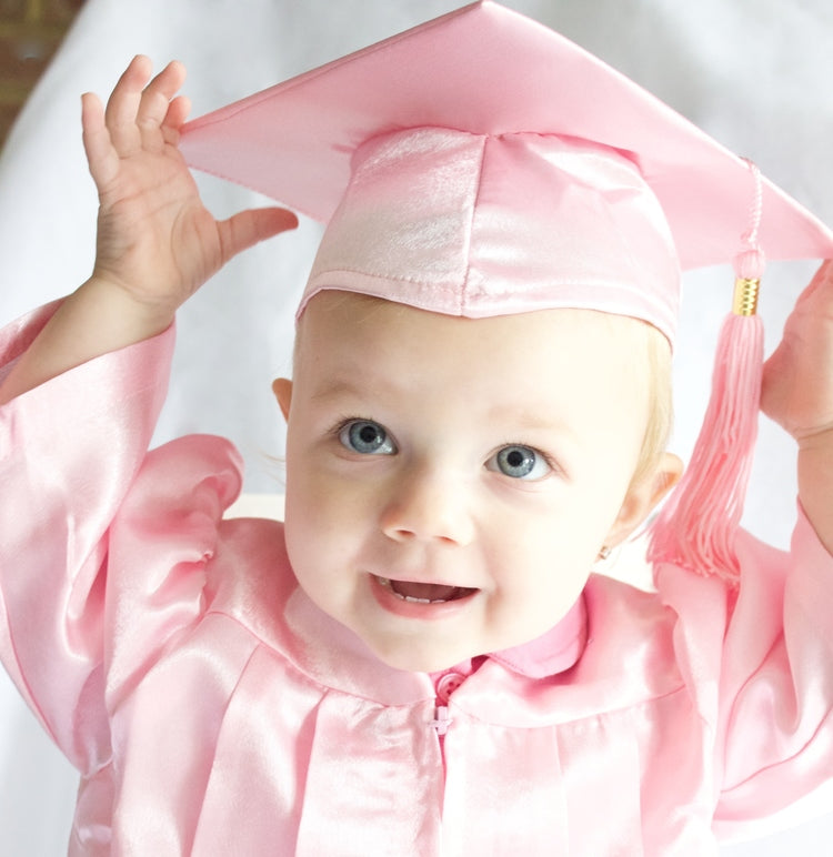 Pink Sock Monkey in Graduation Cap & Gown – Plushland